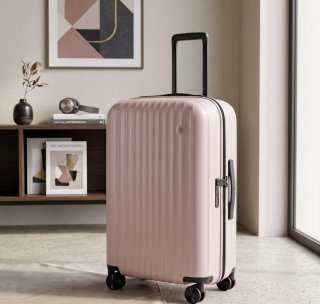 Большой чемодан Xiaomi Ninetygo Elbe – 104 л, 5,1 кг Розовый