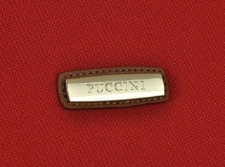 Большой дорожный чемодан 2-х колесный PUCCINI Modena, красный