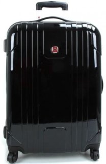 Большой дорожный чемодан 94 л. Swiss Gear black черный