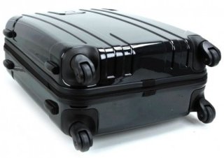 Большой дорожный чемодан 94 л. Swiss Gear black черный