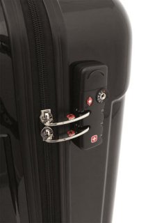 Большой дорожный чемодан 94 л. Swiss Gear black черный