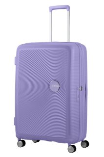 Большой чемодан American Tourister Soundbox – 97 / 110 л, 4,2 кг Лавандовый