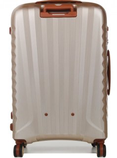 Большой элитный чемодан 113 л Roncato UNO ZIP Deluxe, бежевый
