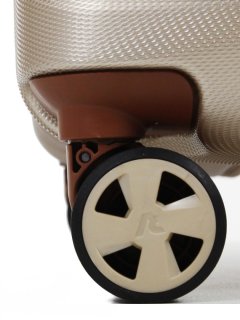 Большой элитный чемодан 113 л Roncato UNO ZIP Deluxe, бежевый