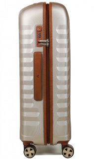 Большой элитный чемодан 113 л Roncato UNO ZIP Deluxe, бежевый