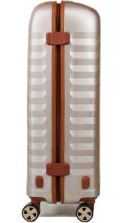 Большой элитный чемодан 113 л Roncato UNO ZIP Deluxe, бежевый