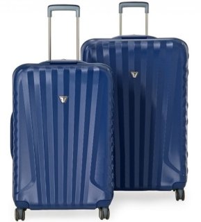 Большой элитный чемодан 80 л Roncato Uno SL Dark blue