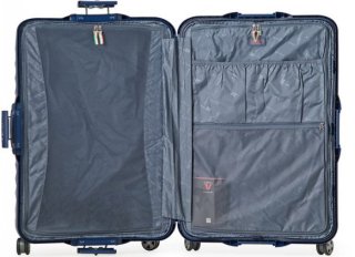 Большой элитный чемодан 80 л Roncato Uno SL Dark blue