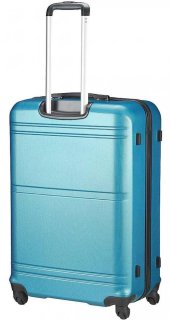 Большой пластиковый чемодан 93 л Travelite YAMBA Petrol