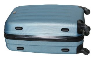 Большой пластиковый чемодан 96 л Vip Collection Benelux 28 Blue