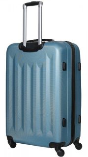 Большой пластиковый чемодан 96 л Vip Collection Benelux 28 Blue
