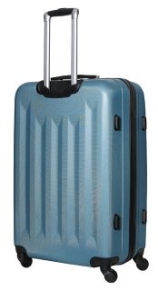 Большой пластиковый чемодан 96 л Vip Collection Benelux 28 Blue