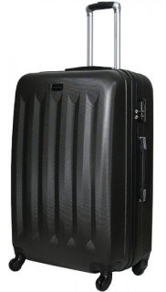 Большой пластиковый чемодан 96 л Vip Collection Benelux 28 Grey