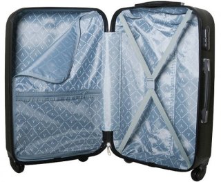 Большой пластиковый чемодан 96 л Vip Collection Benelux 28 Grey