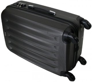 Большой пластиковый чемодан 96 л Vip Collection Benelux 28 Grey