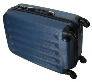 Большой пластиковый чемодан 96 л Vip Collection Benelux 28 Navy