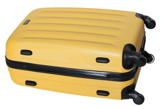 Большой пластиковый чемодан 96 л Vip Collection Benelux 28 Yellow