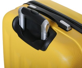 Большой пластиковый чемодан 96 л Vip Collection Benelux 28 Yellow