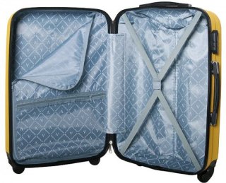 Большой пластиковый чемодан 96 л Vip Collection Benelux 28 Yellow