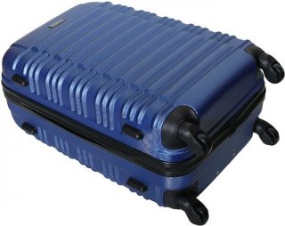 Большой пластиковый чемодан 96 л Vip Collection Nevada 28 Blue