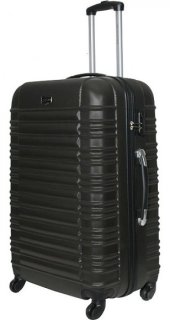 Большой пластиковый чемодан 96 л Vip Collection Nevada 28 Grey