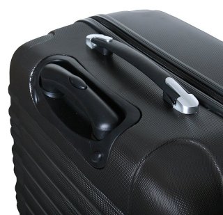 Большой пластиковый чемодан 96 л Vip Collection Nevada 28 Grey