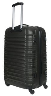 Большой пластиковый чемодан 96 л Vip Collection Nevada 28 Grey