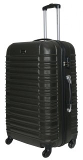 Большой пластиковый чемодан 96 л Vip Collection Nevada 28 Grey