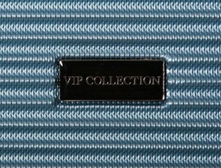 Большой пластиковый чемодан 96 л Vip Collection Sierra Madre 28 Blue