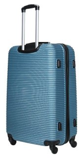 Большой пластиковый чемодан 96 л Vip Collection Sierra Madre 28 Blue