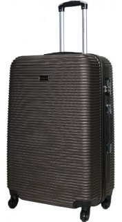 Большой пластиковый чемодан 96 л Vip Collection Sierra Madre 28 Brown