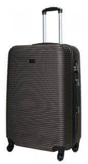 Большой пластиковый чемодан 96 л Vip Collection Sierra Madre 28 Brown