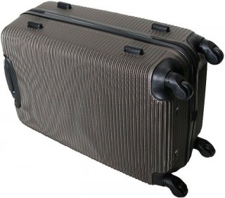 Большой пластиковый чемодан 96 л Vip Collection Sierra Madre 28 Brown