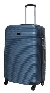 Большой пластиковый чемодан 96 л Vip Collection Sierra Madre 28 Navy