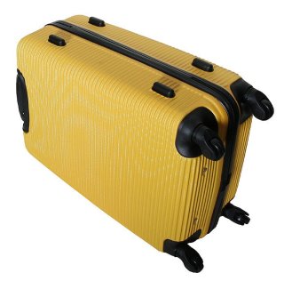 Большой пластиковый чемодан 96 л Vip Collection Sierra Madre 28 Yellow