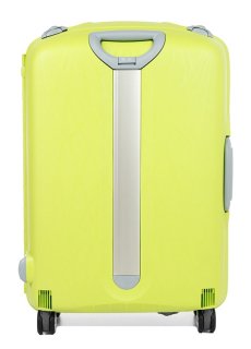 Большой полипропиленовый чемодан на 4-х колесах 90 л Roncato Light, лайм