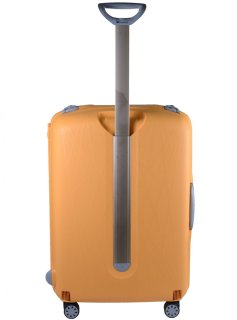 Велика поліпропіленова валіза на 4-х колесах 90 л Roncato Light, жовтий