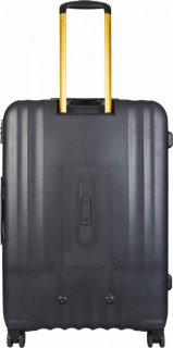 Велика валіза із поліпропілену стійка до ударів 86 л CAT Turbo, чорний