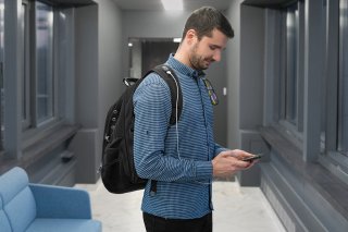 Великий рюкзак 2E SmartPack на 35 літрів Чорний