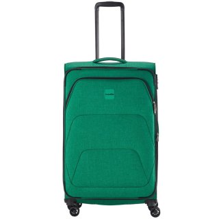 Велика тканинна валіза Travelite Adria на 90/97 л вагою 3,4 кг Зелена