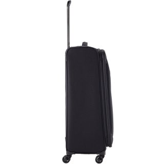 Большой тканевый чемодан Travelite Chios на 90/97 л весом 3,4 кг Черный