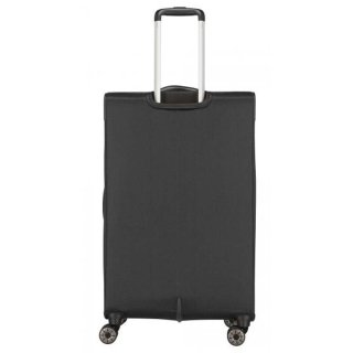 Большой тканевый чемодан Travelite Miigo на 102/115 л весом 3,5 кг Черный