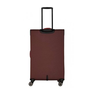 Большой тканевый чемодан Travelite Viia на 91/103 л весом 3,4 кг Розовый