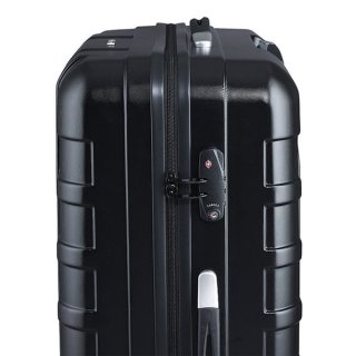 Caribee Lite Series Luggage 117 л чемодан из полиэтилентерефталата на 4 колесах черный
