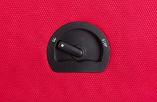 CARLTON Anchor 102 л валіза з поліестеру на 4 колесах червона