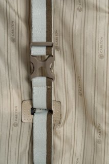 Carlton Neo-pack 96/110 л чемодан на 4-х колесах голубой