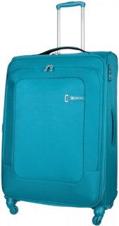Carlton Neo-pack 96/110 л чемодан на 4-х колесах голубой