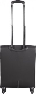 CARLTON Newbury 37 л чемодан тканевый черный с расширительной молнией