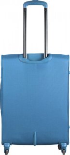 CARLTON Newbury 64,5 л чемодан тканевый бирюзовый с расширительной молнией