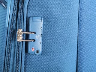 CARLTON Newbury 64,5 л чемодан тканевый бирюзовый с расширительной молнией